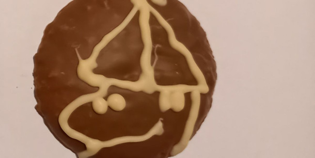 Advent 2021 - Lebkuchen nach Motiv von Tiki Küstenmacher