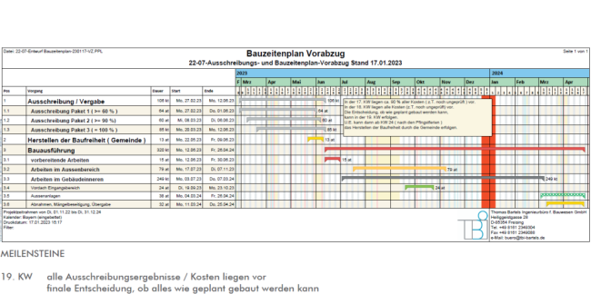 Bauleitzeichnung 18.1.23