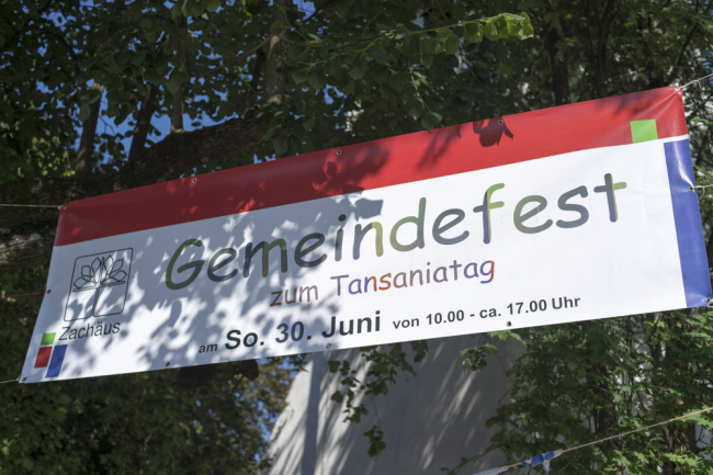 Banner Gemeindefest 2019