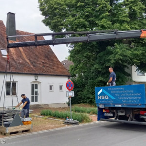 Einrichtung Baustelle - Bauzaun